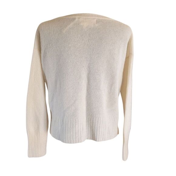 Anthropology The Cahmere Collection Cream Women's Sweater - Picture 4 of 5